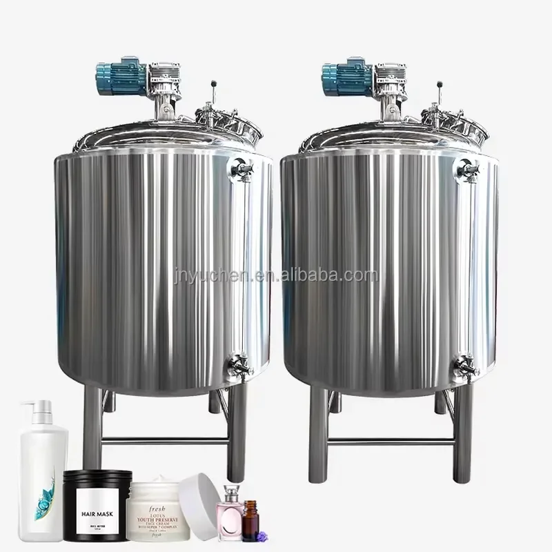 500liter Refrigerated Cooling/heating tank with Water Jacket Function Mixing tank