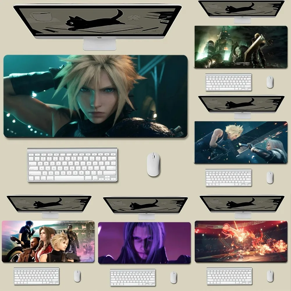 

Classical Game F-Final Fantasy VII Rebirth Mousepad Large Gaming Mousepad L XL XXL Gamer Mouse Pad Size For Keyboards Mat