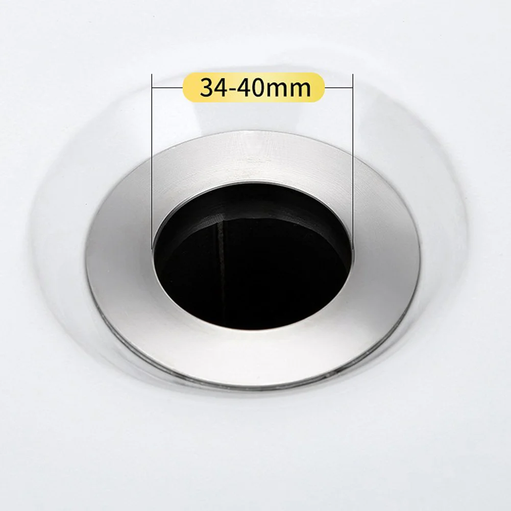Drainage Plug Pop Up Rebound Core Basin Drainage Hair Capture Filter Shower Sink Filter Bathroom Leak Prevention Device Home