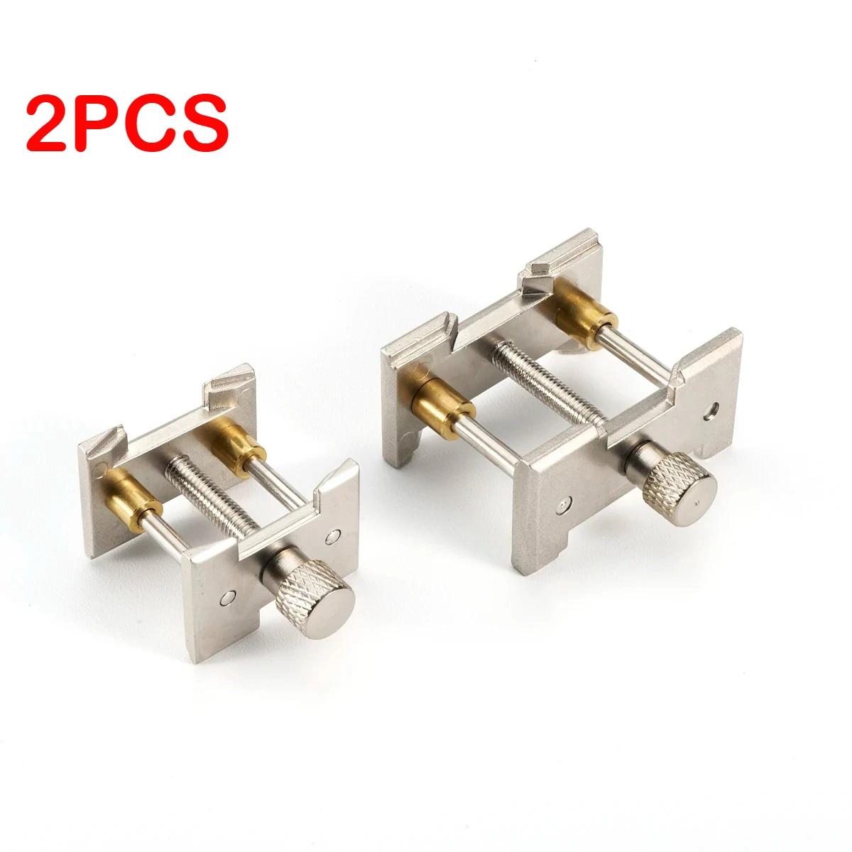 2 PCS Metal Watch Movement Holder Fixed Base Multi Function for Watchmaker Watch Clamp Watches Repair Tools Accessories
