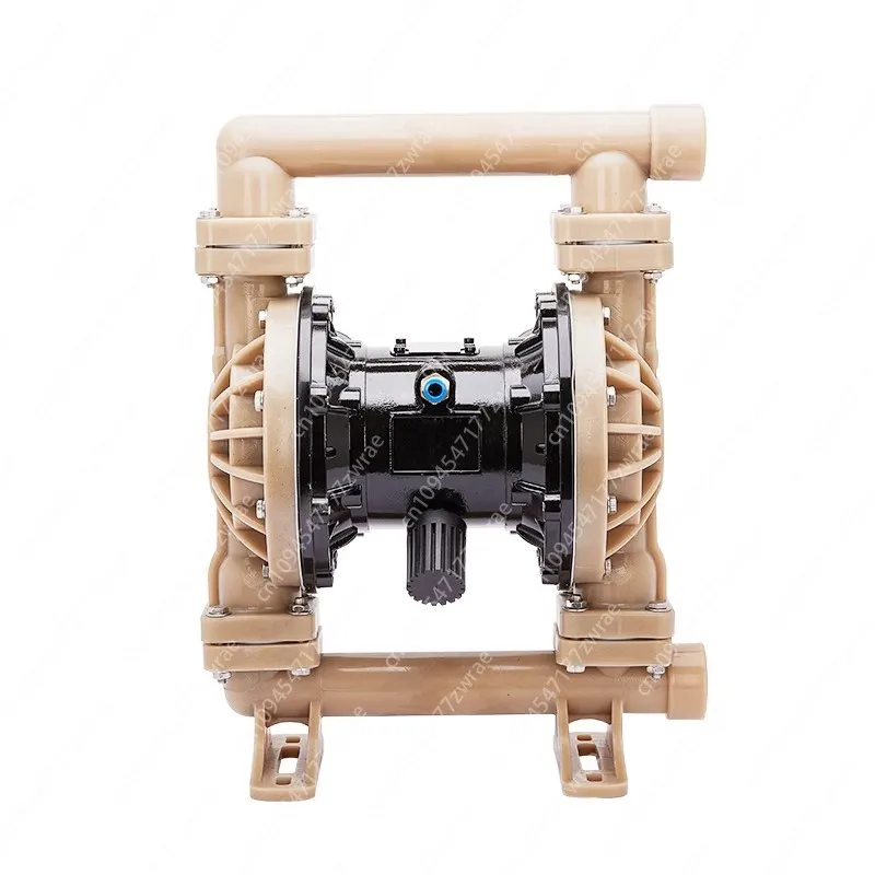 공압 다이어프램 펌프, 플라스틱 부식 방지 QBY-15 스테인리스 스틸 주철 알루미늄 합금 고무 흡입 펌프