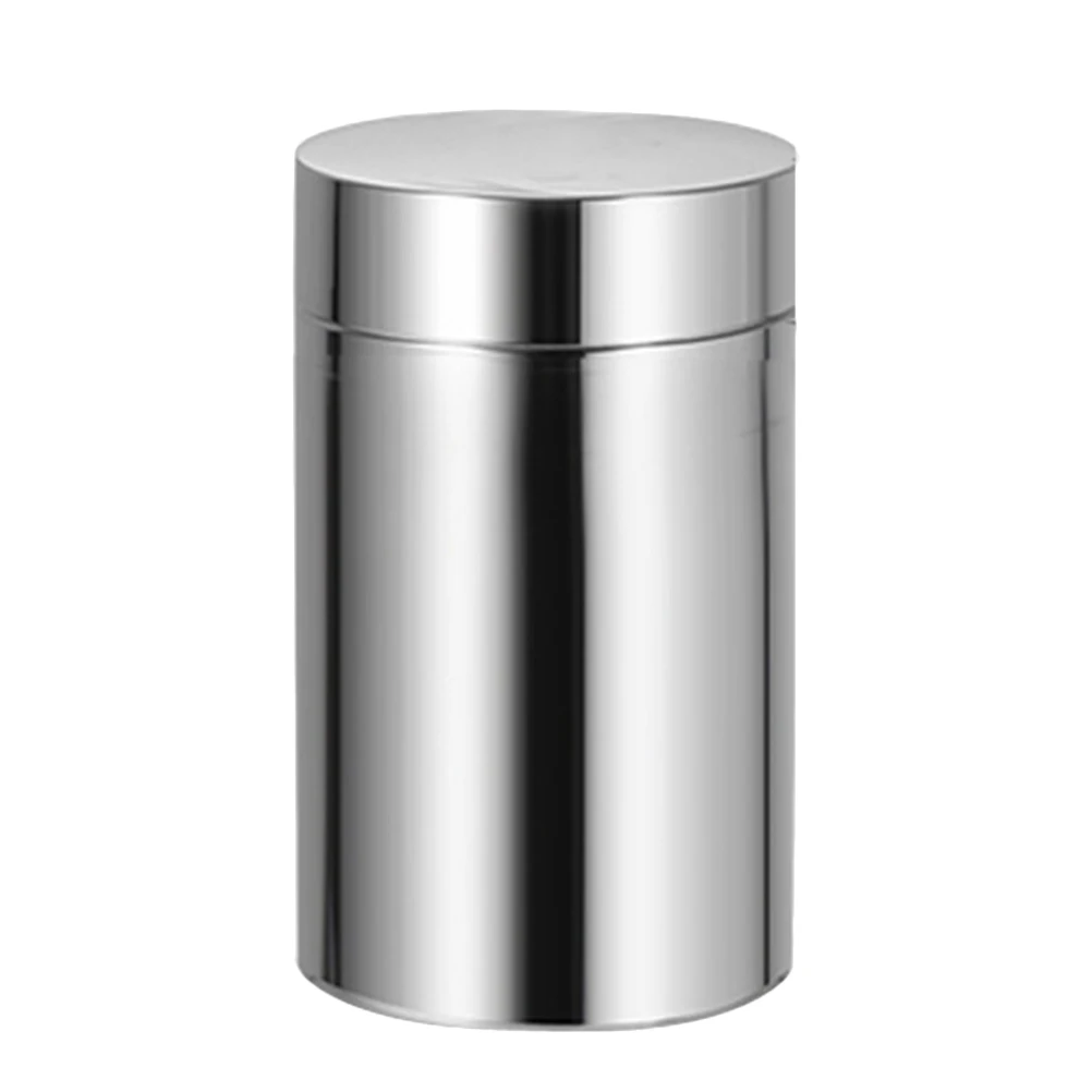 

Stainless Steel Sealed Can Portable Travel Container for Stainless Steel Tea Cans Tea Coffee Beans Storage Jar