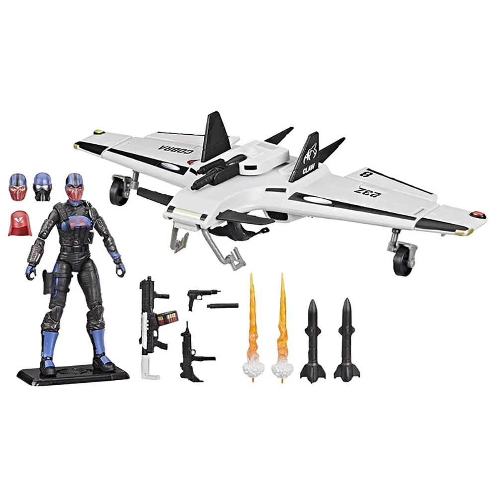 [متوفر] هاسبرو جي. سلسلة جو المصنفة # 152 كوبرا بايلوت وكوبرا C.L.A.W. (الهواء الخفيف السري) ألعاب زخرفة نموذج الشكل