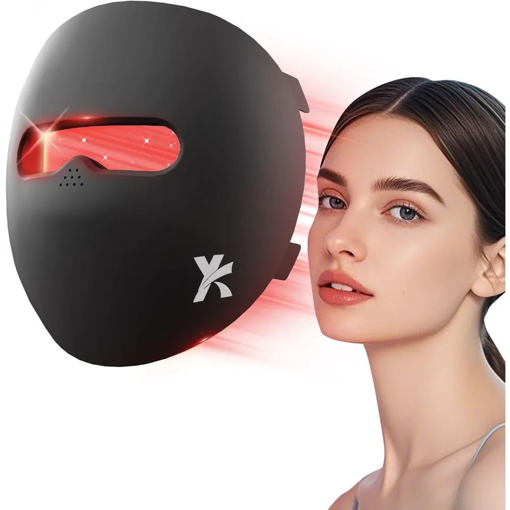

Портативная светодиодная красная светотерапевтическая маска для лица, антивозрастное устройство для омоложения кожи