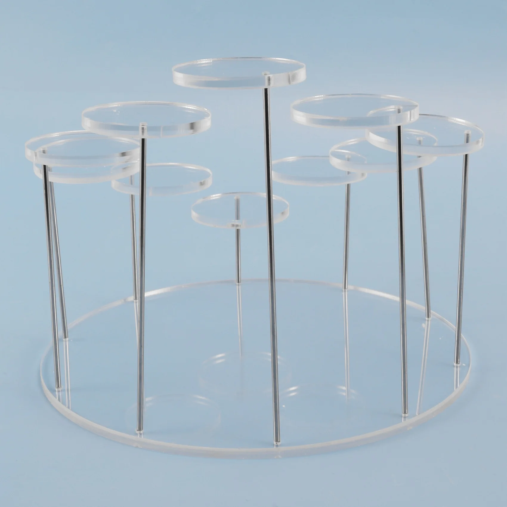 

Y42A-Acrylic Cupcake Holder Stand, Round Cupcake Tower Display Stand, Premium Dessert Stand Cupcake Holders, For Parties