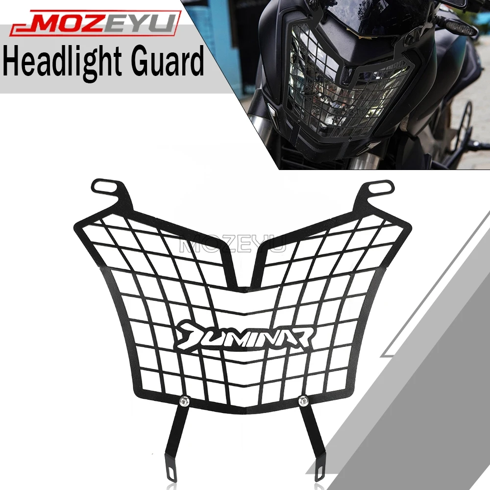 

For BAJAJ DOMINAR 250 Dominar 400 2023 2024 2025 DOMINAR250 Motorcycle Headlight Guard Grille Protection Cover All Years
