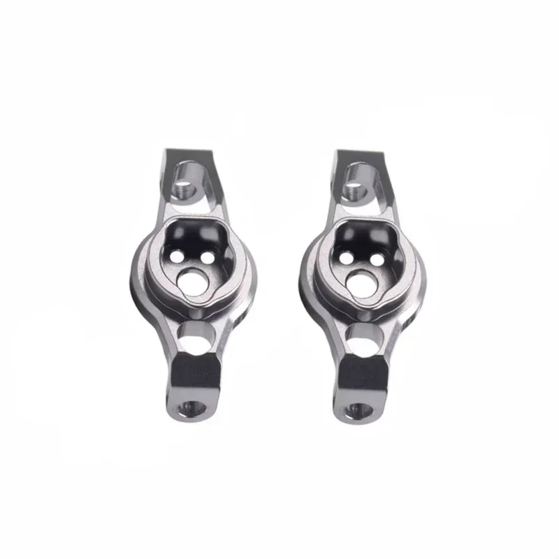 1Pair TRX4 Aluminum Front Caster Blocks Portal Drive for RC Crawler TRXS TRX-4 8232 Upgrade Parts