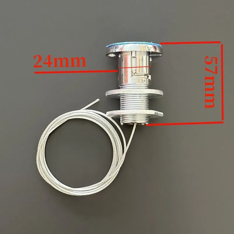 Rolling Shutter/garage Door Emergency Lock with Two Keys Remote Control Electric Garage Universal Copper Lock Core
