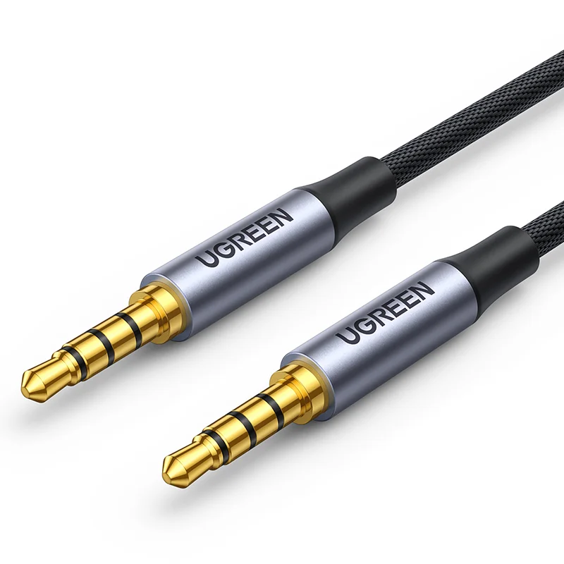 UGREEN 3.5mm Audio Cable Nylon Braided Aux Cord Male to Male Stereo Hi-Fi Sound Cable