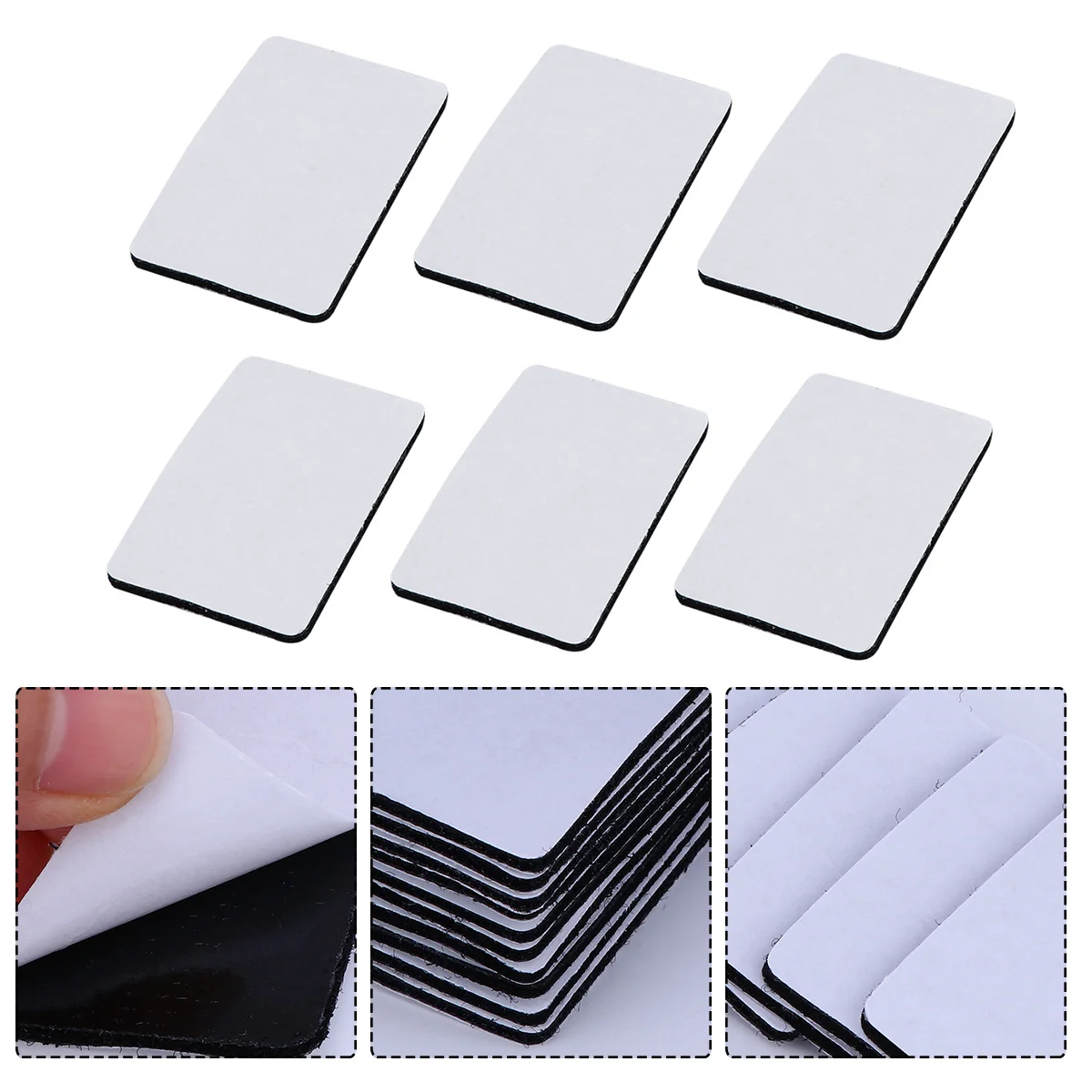 50 قطعة البساط عدم الانزلاق التصحيح السجاد ملصقات هوك حلقة الشريط مكافحة الشباك تثبيت بلاط الخشب الصلب الطابق غرفة المعيشة المضادة للانزلاق التصحيح