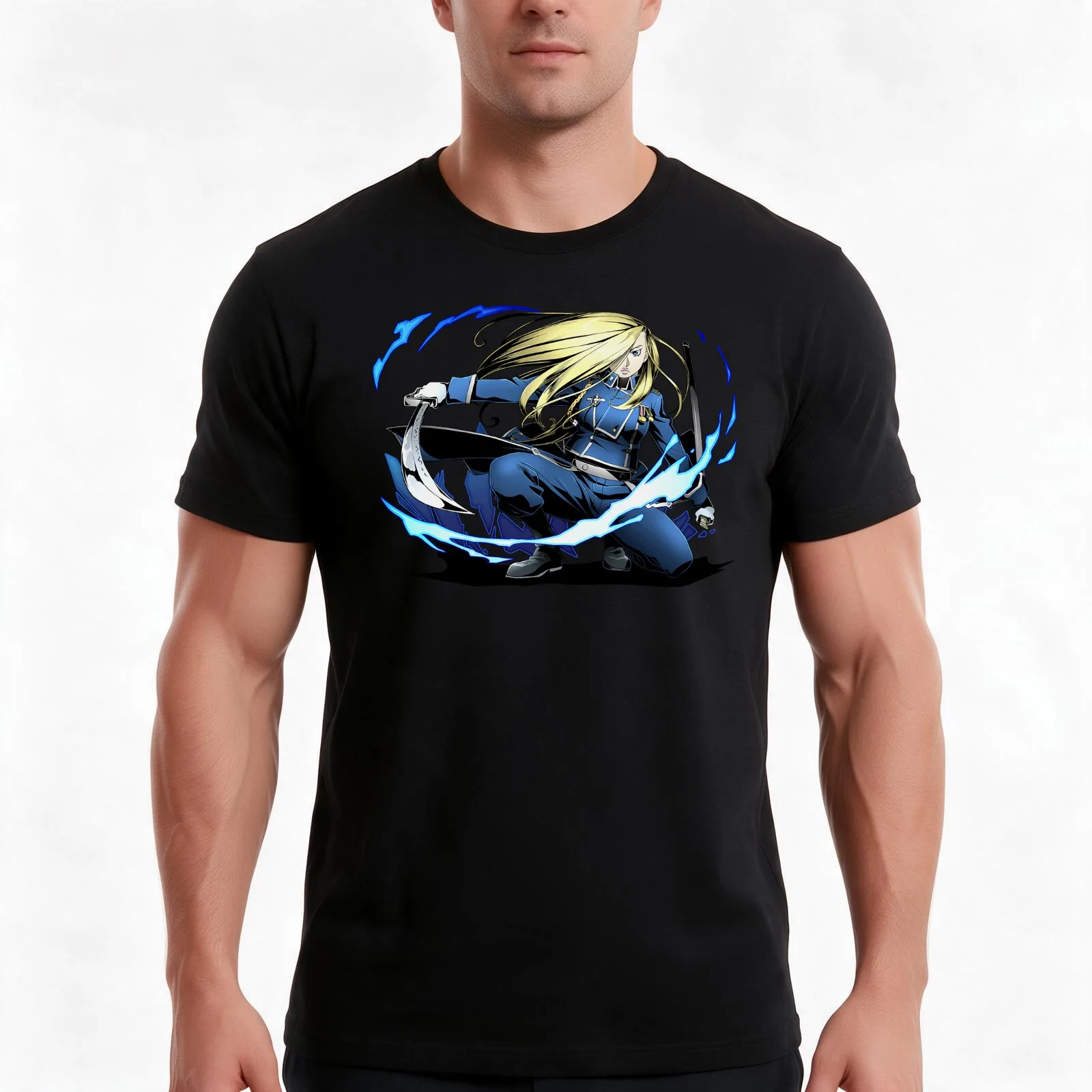 Oliviera Mira Armstrong - Fullmetal Alchemist: Brotherhood Anime - Hagane no Renkinjutsushi: Fullmetal Alchemist T-Shirt