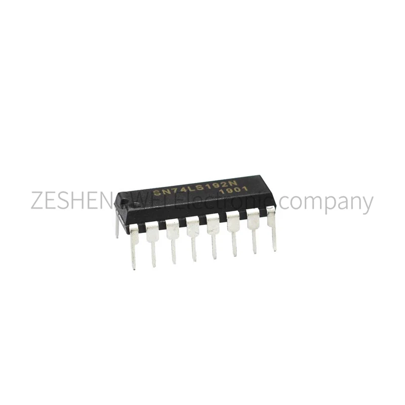 10Pcs SN74LS192N HD74LS192P DIP16 SN74LS192 HD74LS192 74LS192N 74LS192P 74LS192 DIP IC Novo e Original