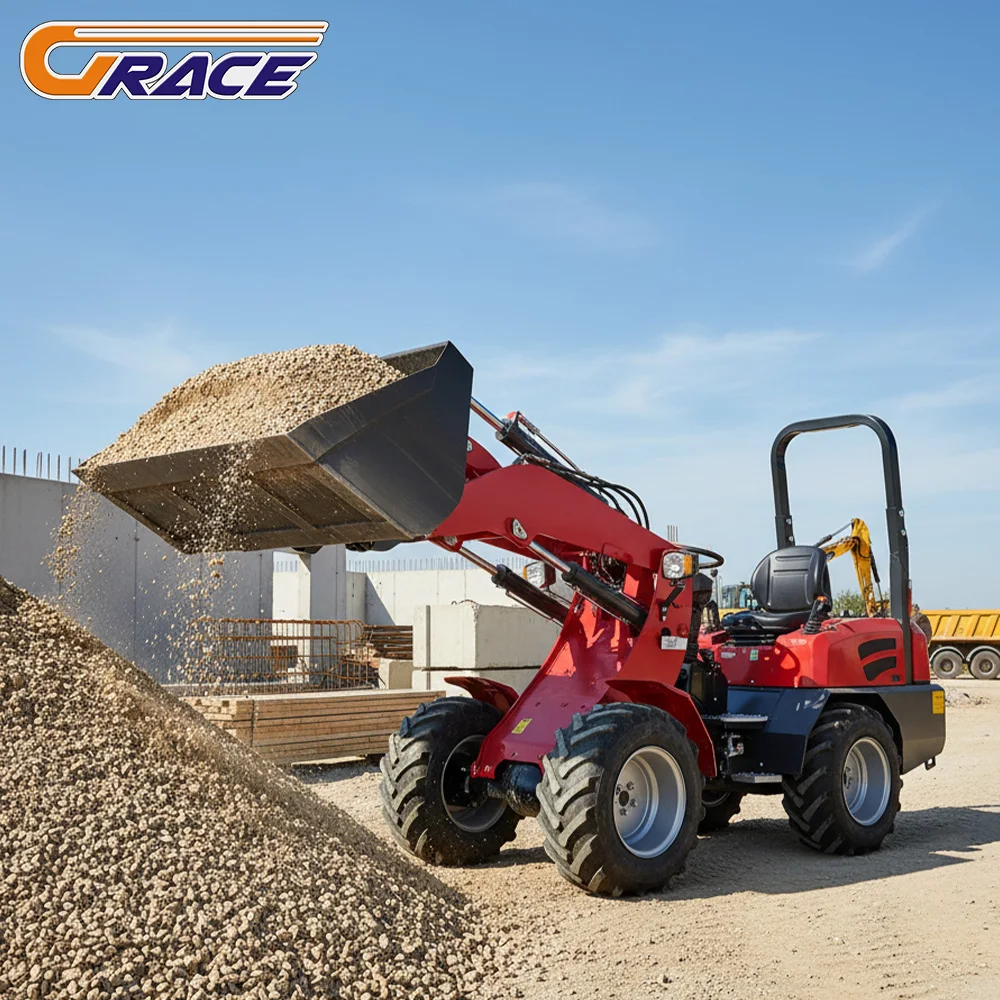 

Customized cost-effective sliding loader for earthwork handling mini loader for snow cleaning telescopic arm loader for sale