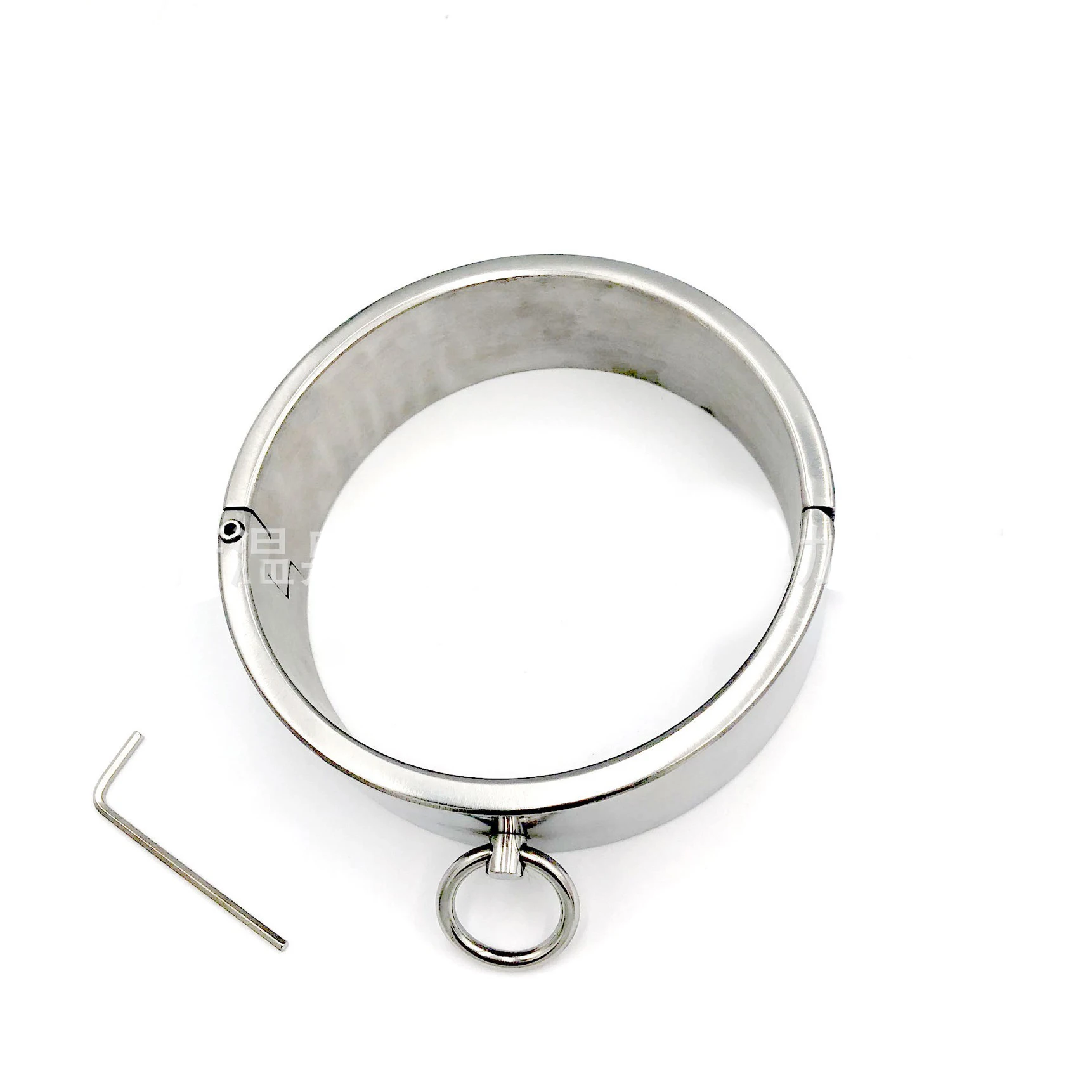 height 6cm/4cm  stainless steel slave choker necklace fetish wear woman jewelry women necklace