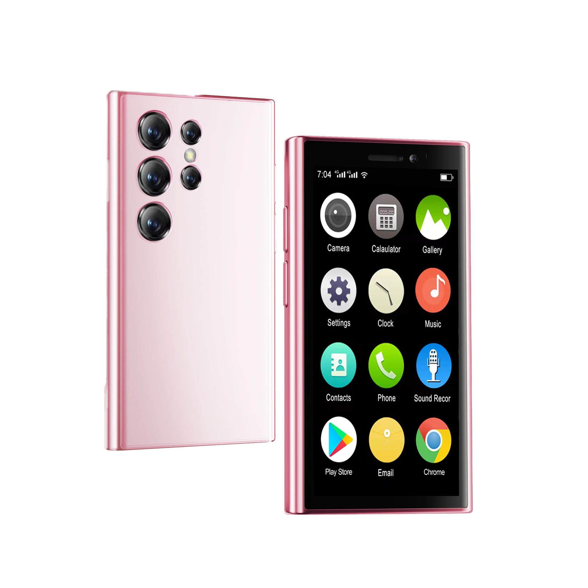 SERVO S26 Android Mini Smartphone 3G WCDMA 2G RAM 16GB ROM Speelwinkel WhatsAPP WiFi Hotspot 3.0 "Dual SIM Kleine slimme mobiele telefoons