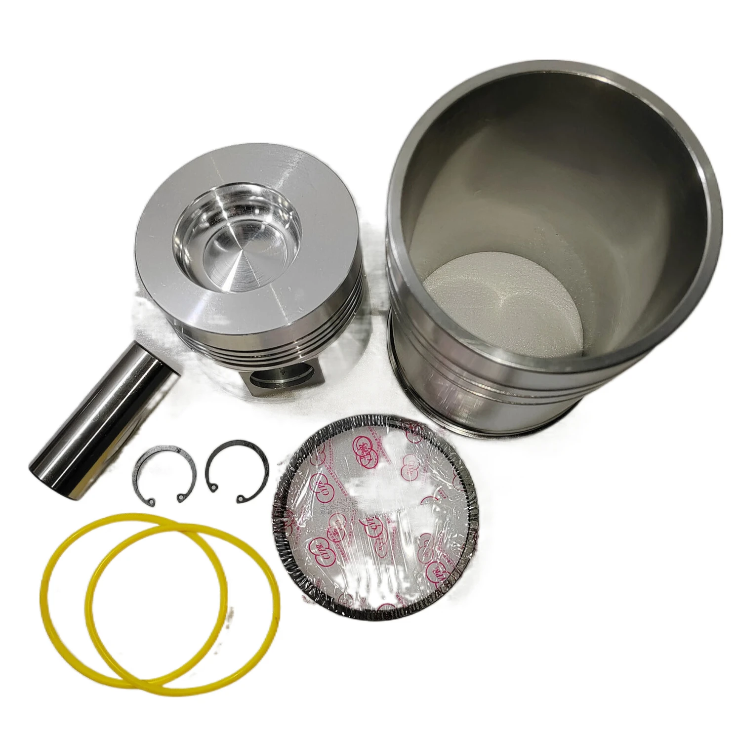 OEM Quality! Cylinder Sleeve/Liner+Piston Kit(06 pc kit) for ZS1115 4 Stroke Small Water Cooled Diesel Engine