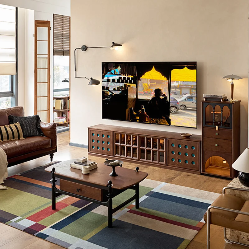 Modern Aesthetic Tv Stands Designer Minimalist Organizer Shelf Display Tv Table Living Room Storage Muebles Trendy Furniture