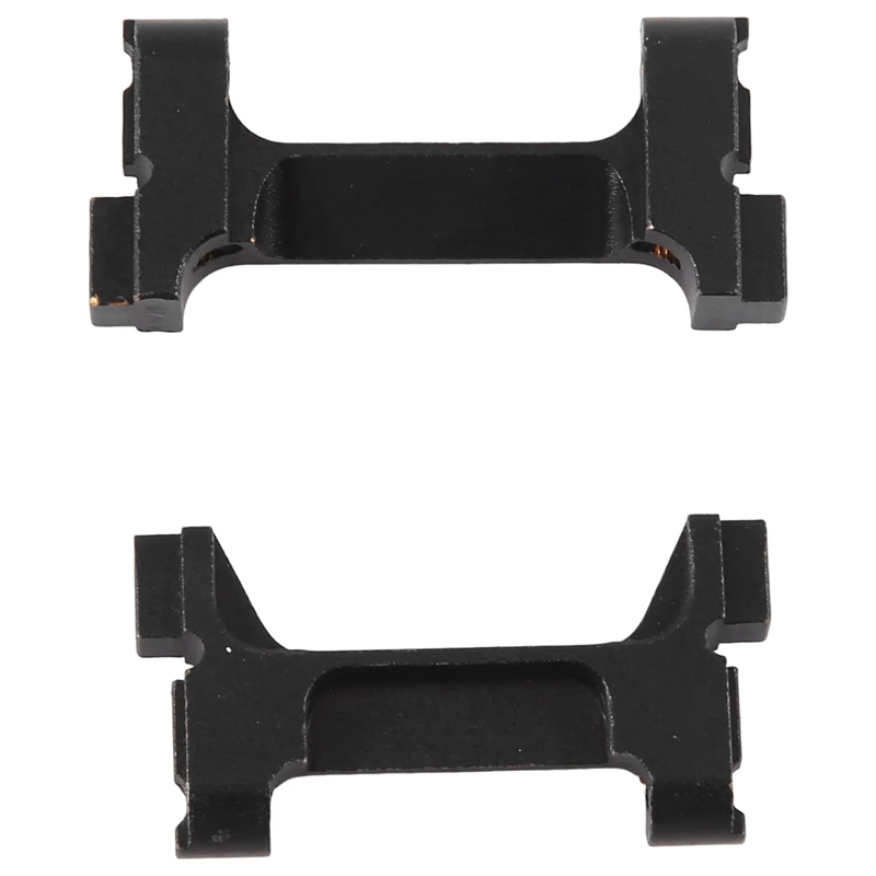 Brass Black Coating Front Rear Bumper Servo Mounts Bumper Protective Stand for 1/18 TRX4M RC Crawler Car Gold [bjve-Toy]