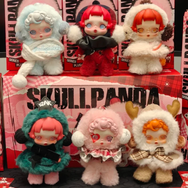 

POP MART SKULLPANDA Winter Symphony Series Blind Box Guess Bag Mystery Box Toys Doll Anime Figure Desktop Ornaments