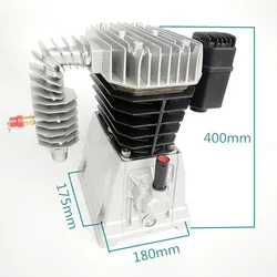 2.2/1.5/4.0KW Air Compressor Head Painting Air Pump Head Motor Cast Aluminium Piston Compressor Woodworking Blast Pump