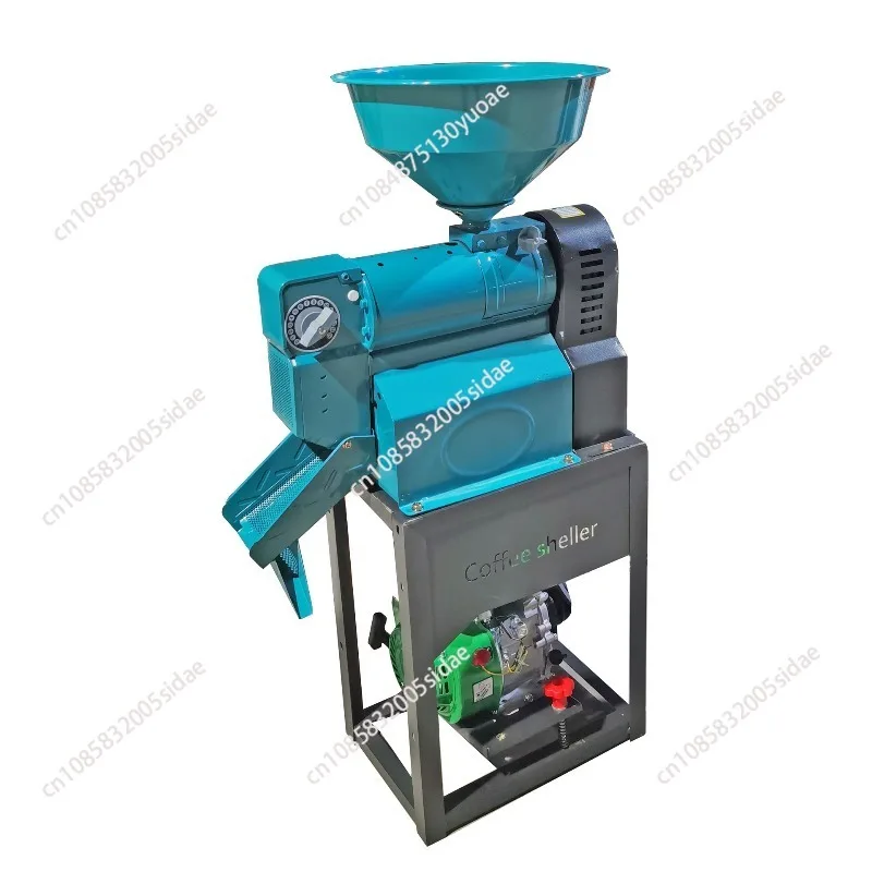 Small coffee shelling machine 1.8KW high power motor commercial vertical shelling machine 120kg/h Coffee Huller 220V