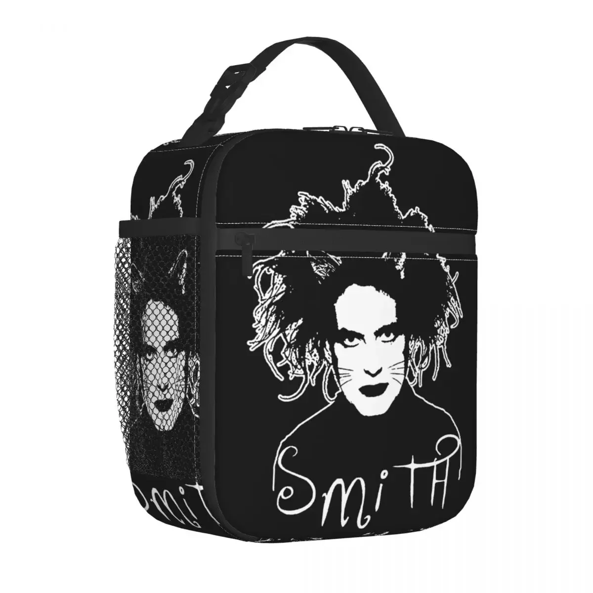 The Cure Rock Band Member Smith Insulated Lunch Bags Large Lunch Container Cooler Bag Tote Lunch Box School Travel Men Women