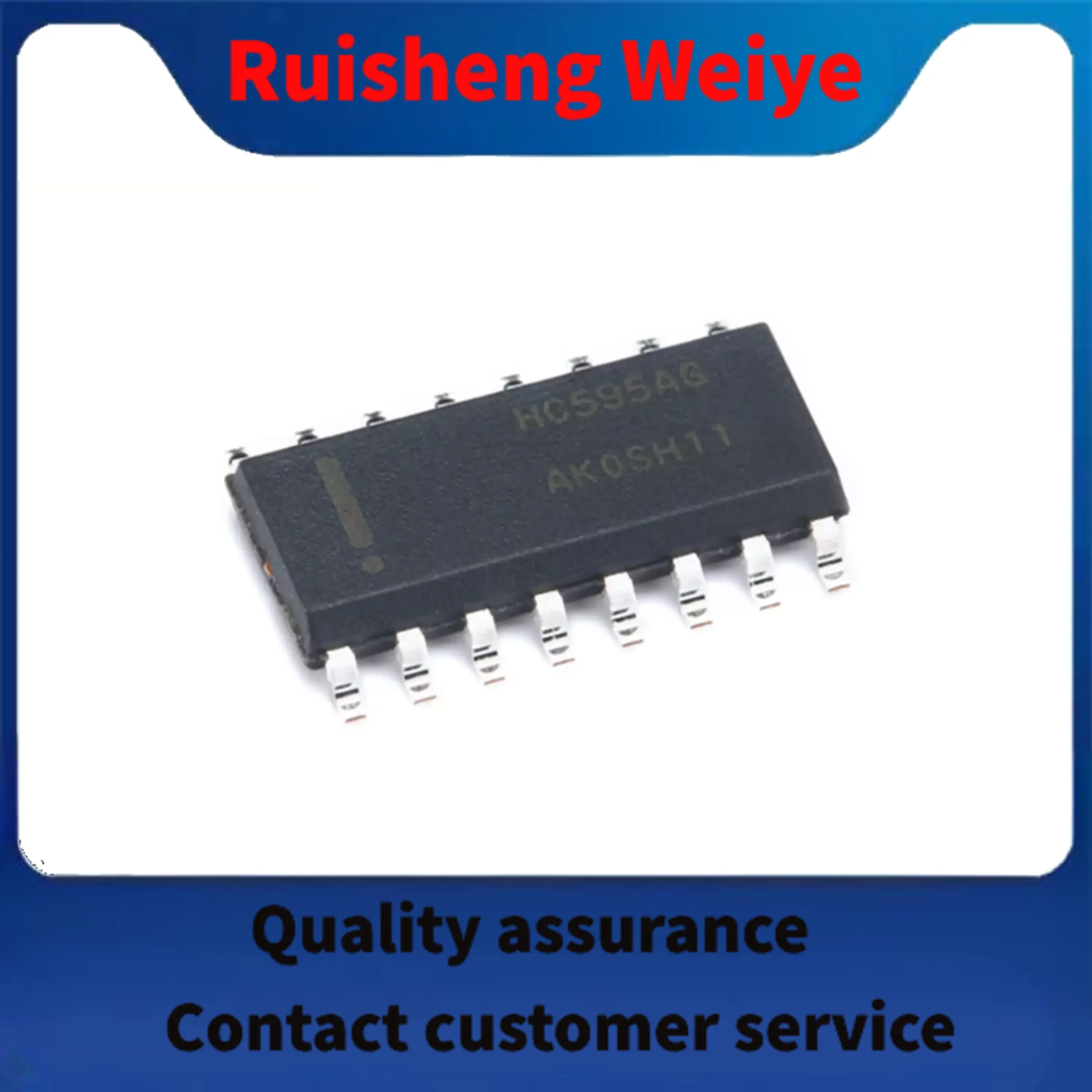 

MC74HC595ADR2G Silkscreen HC595AG Package SOP16 Shift Register Chip
