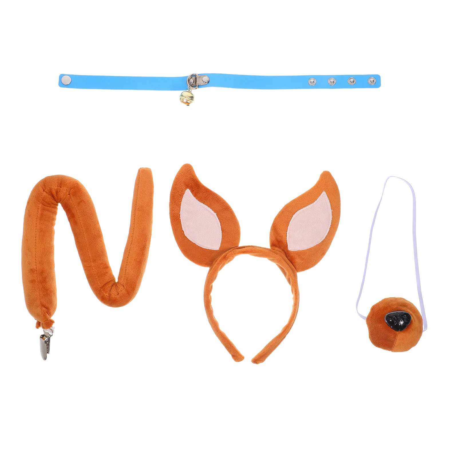 

Dog Halloween Pet Headband Puppy Ears Soft Comfortable Adjustable Headwear Role Play Costume Accessories Photo Props