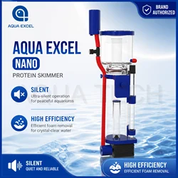 Aqua Excel AE-NANO40/50/70D DC 12V Mini Nano Coral Reef Saltwater Aquarium Fish Tank HOB Hang-On Back Filtration Protein Skimmer