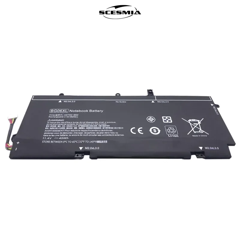 New BG06XL Laptop Battery for HP EliteBook 1040 G3 P4P90PT HSTNN-Q99C HSTNN-IB6Z 804175-1B1 804175-1C1 804175-181 45WH