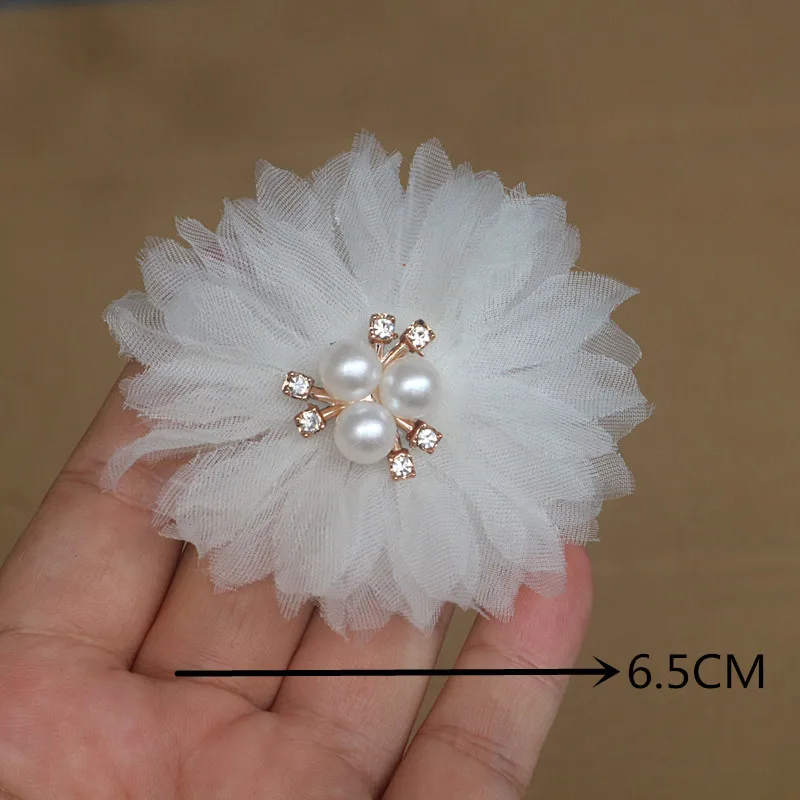 10PCS/Lot Beige Series Mix Styles Set Chiffon Fabric Flowers For Wedding Invitation Artificial Flowers For Dress Hat Decoration