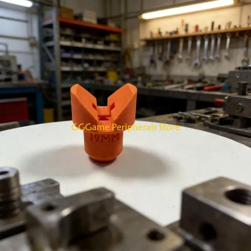 U55B V-Shaped Support Insert for DIY Repair, ABS Body, Small-Part Positioning, Cylindrical Base Form, Daily Storage Use