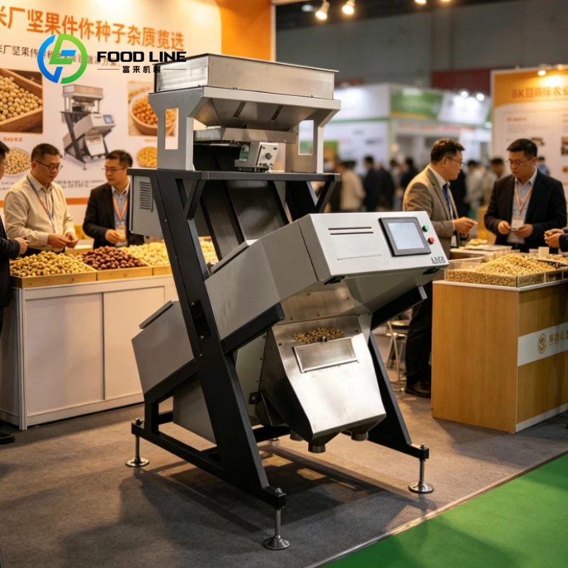 Customized Grain Color Sorter Visual Screening Separator for Grain Rice Nut Agricultural Industrial Wheat Seed Grading Machine