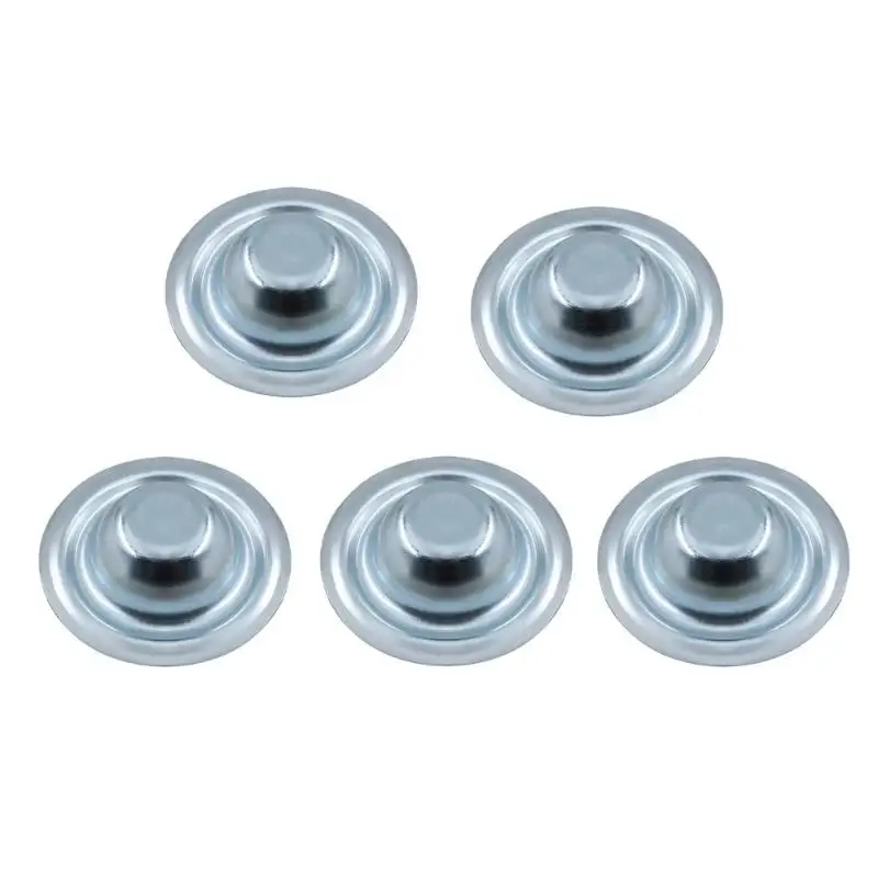 [W] 5pcs Stainless Steel Metal Roof Screw Caps Weather Resistant Leak Protection Roof Bolt Caps Rust Resistant Screw Head Covers