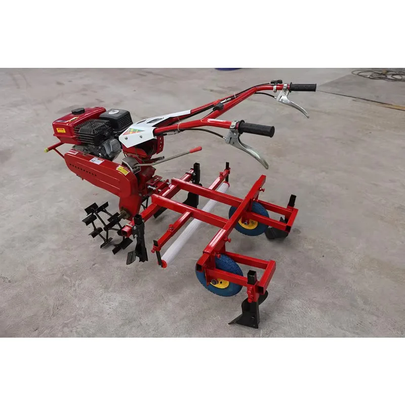 

Agricultural micro tillage machine Peanut cultivation adjustable mulching machine