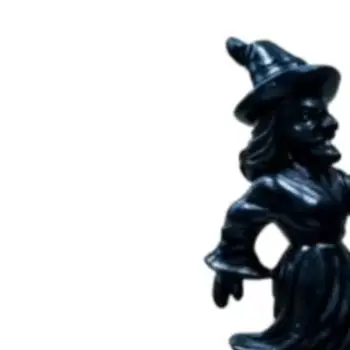 Solar-Powered Witch Cauldron Garden Light Black Iron Spooky Yard Decor LED Stake For Outdoor Halloween Party Decoration Lighting