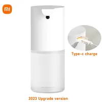 2023 Xiaomi Mijia Soap Dispenser 1S Rechargeable Automatic Induction Hand Washer Type-c Port Charging Foam Dispenser Touchless