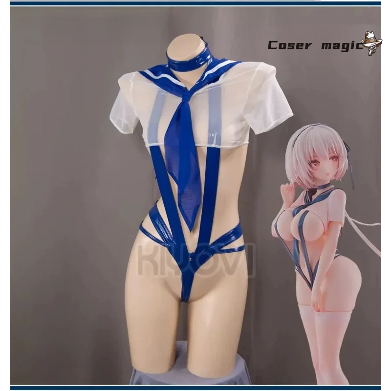 Azur Lane Sirius traje de marinero traje de baño disfraz Cosplay Cos juego Anime uniforme de fiesta Halloween juego ropa de rol
