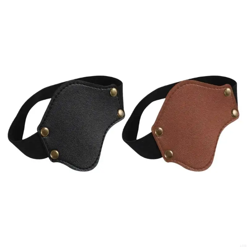 Anti Abrasion Leather Shoe Covers Ergonomic Shoe Protectors for Motorcycling