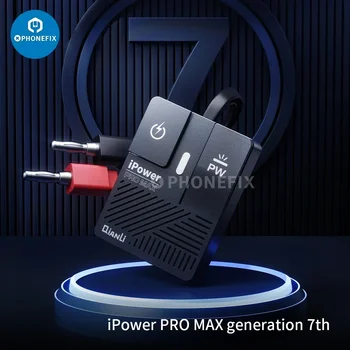 Qianli DC Power Pro Max Cabo de teste de controle para iPhone 6 6P 7 7P 8 8P Xs Xsmax 11-14PM Ferramenta de reparo de linha de fornecimento de inicialização com um botão