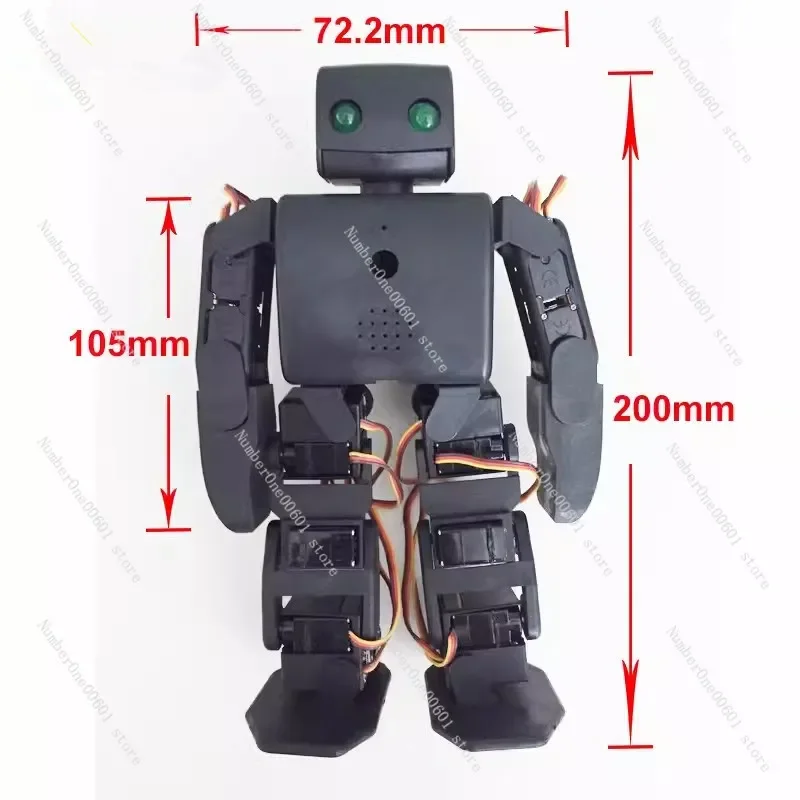 18Dof Robot Programmable Toys Builder ROBOT Open Source App Control DIY Kit Humanity Playmate 3D Printer