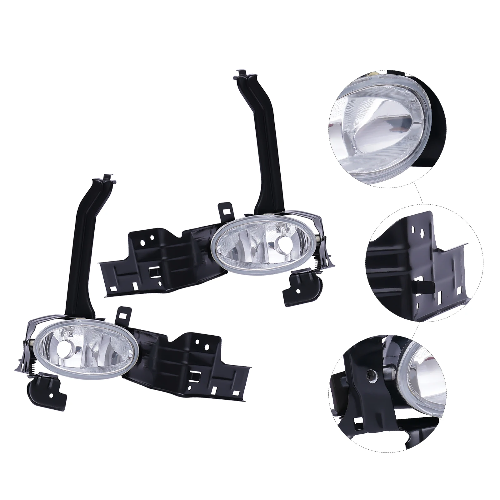 

Пара противотуманных фар, подходящих для Honda Accord 2008-2010 гг., комплект противотуманных фар в сборе, ПК, утюг, улучшение безопасности вождения, высокая видимость 12 В