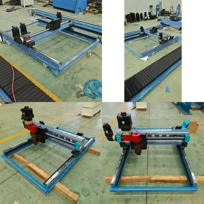 HCY Portable Gantry Mill X/Y/Z 3-Axis 4.5KW Spindle for Wind Power and Mining Equipment