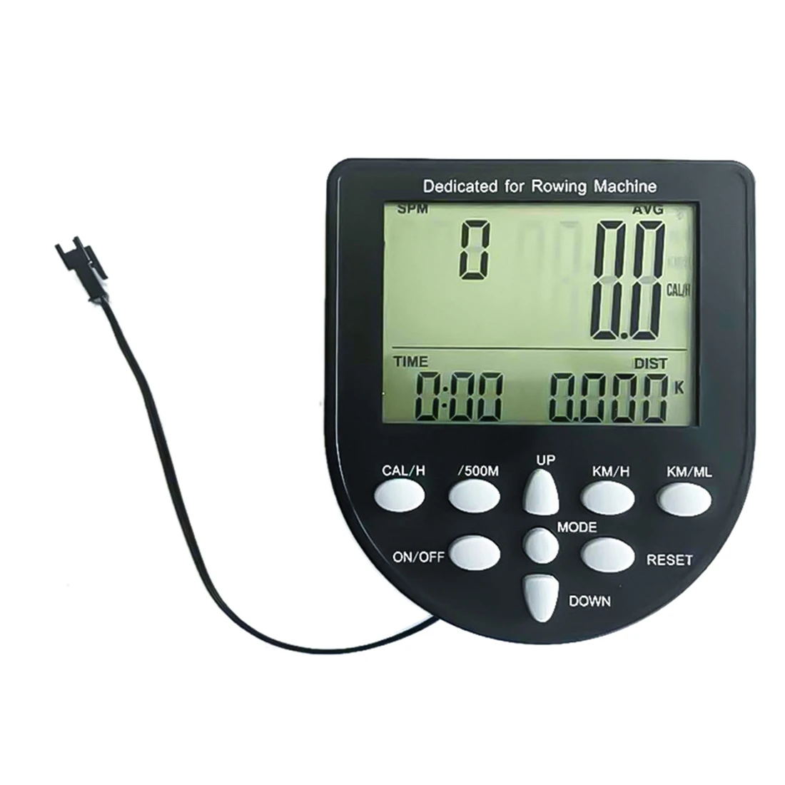 ساعة YD-Rowing Machine Counter Bluetooth APP الإلكترونية لجهاز التجديف المغناطيسي لمراقبة معدات اللياقة البدنية