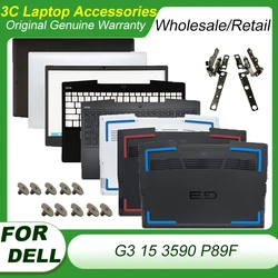 NEW For Dell G3 Gaming Laptop Case G3 15 3590 P89F LCD Back Cover Top Lid Front Bezel Hinges Palmrest Bottom Case 0747KP 07MD2F