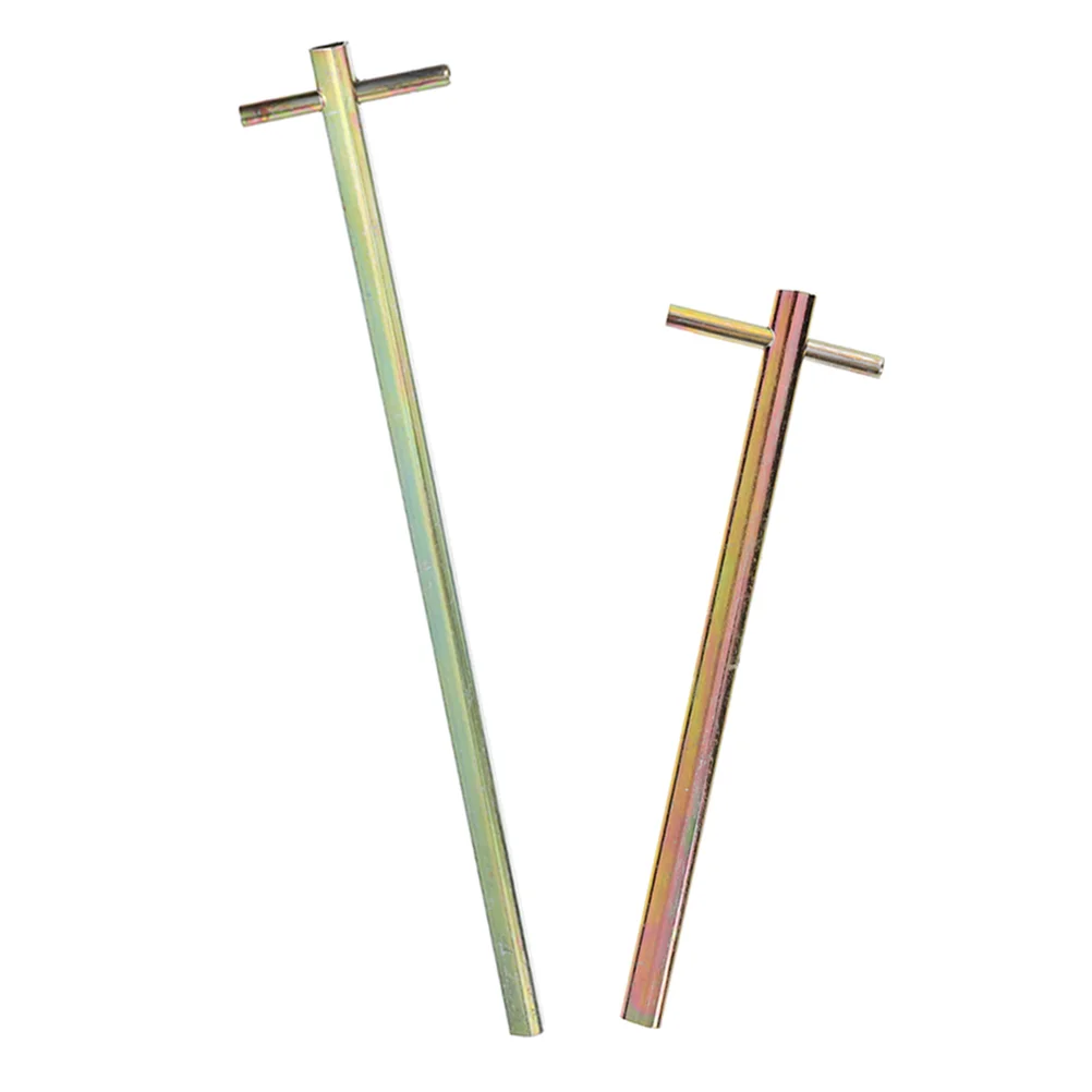 2 pezzi chiave per porta dell'ascensore chiave di caduta dell'ascensore chiave di blocco dell'ascensore chiavi dell'ascensore chiave triangolare chiave del pompiere chiave di sollevamento triangolare per Pu