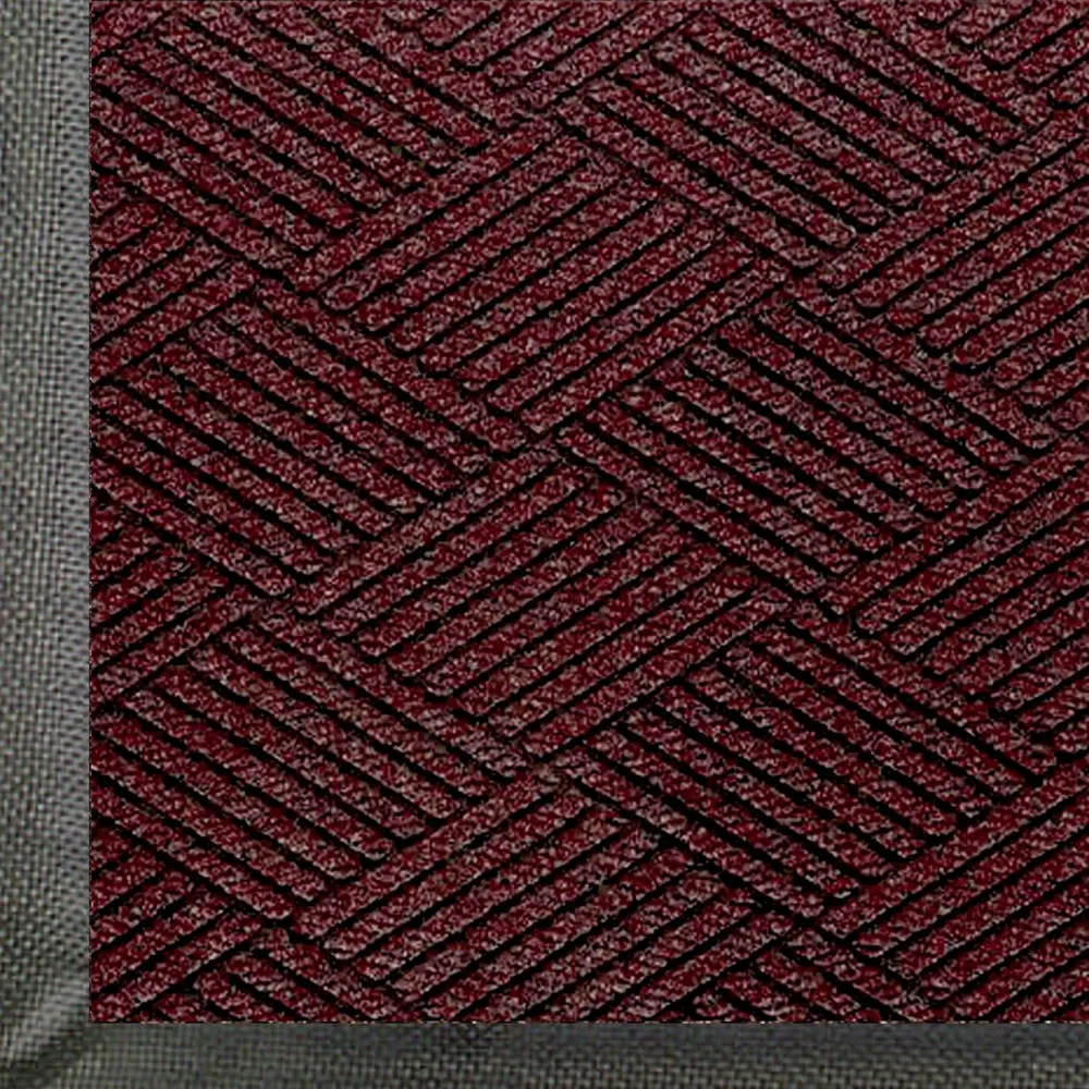 Commercial Grade Entrance Mat com diamante padrão, borracha fronteira, interior e exterior, rápido