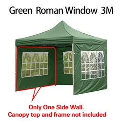 1x Namiot Gazebos 3x2M Camping Outdoor Canopy Mesh Side Wall Party Green