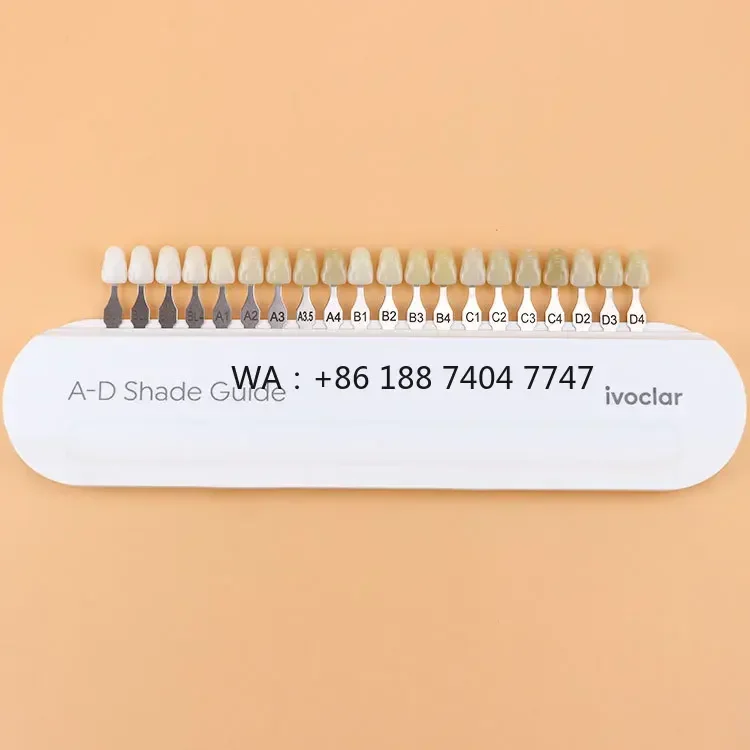 16 Color 3D VITA 29 Aesthetic Colorimetric Plate Essential Porcelain Veneer Shade Guide For Dentists