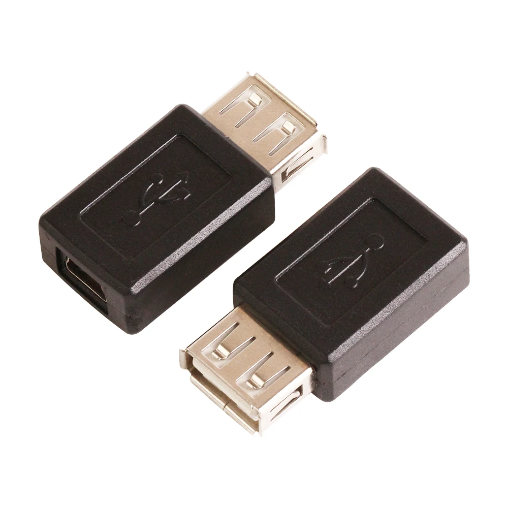 

USB 2.0 Type A Female to Mini USB 5P B Female Adapter Plug Converter Connector For Phone